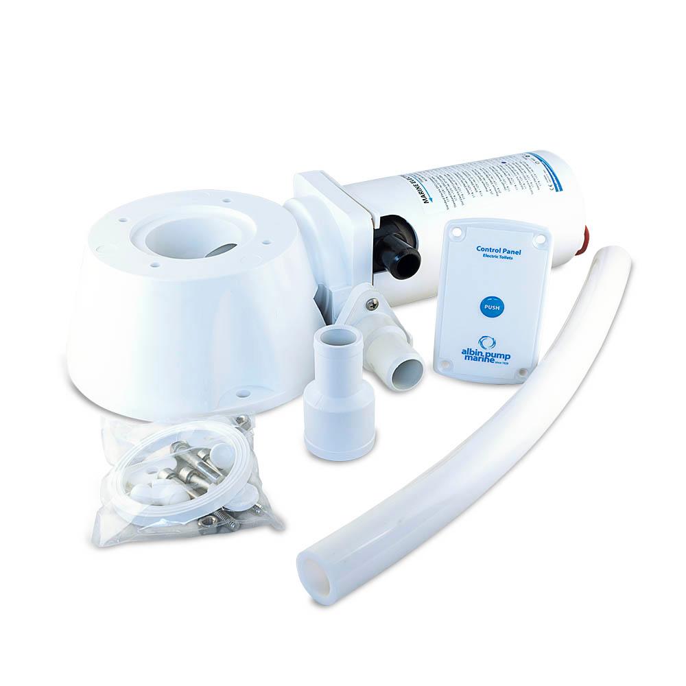 Albin Pump Marine Qualifies for Free Shipping Albin Pump Standard Electric Toilet Conversion Kit 24v #07-66-020