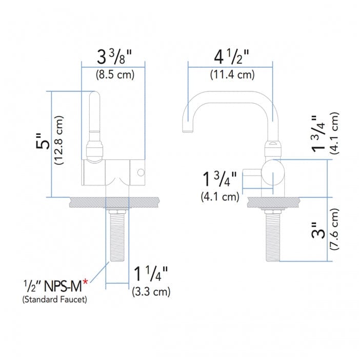 Ambassador Marine Qualifies for Free Shipping Ambassador Marine Aidack Elite Folding Tap Angled Spout #132-1739-CP