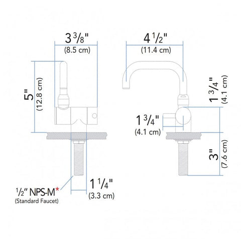 Ambassador Marine Qualifies for Free Shipping Ambassador Marine Aidack Elite Folding Tap Angled Spout #132-1739-CP