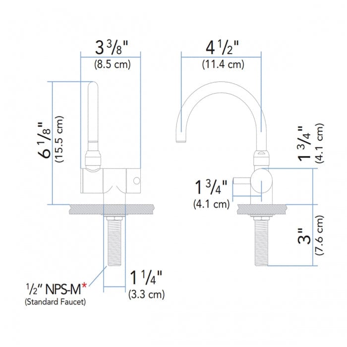 Ambassador Marine Qualifies for Free Shipping Ambassador Marine Aidack Elite Folding Tap Arc Spout Chrome #132-1729-CP