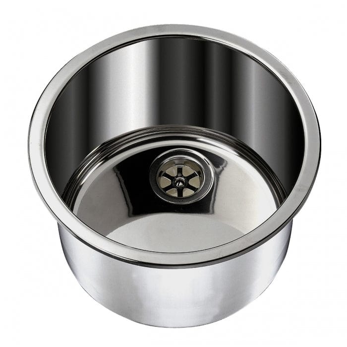 Ambassador Marine Qualifies for Free Shipping Ambassador Marine Cylinder Sink Brushed Finish SS #S14-2500-BR-R