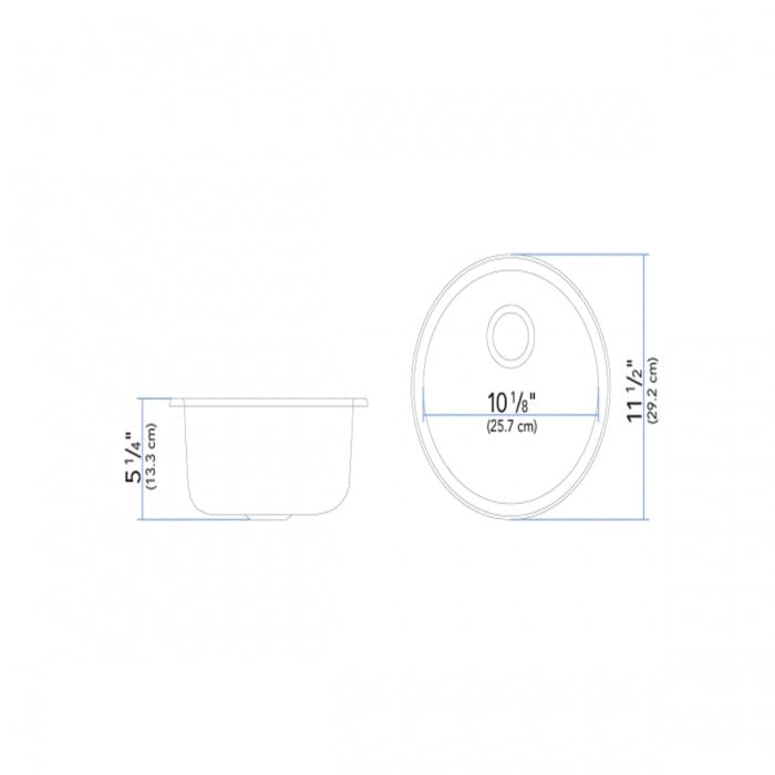 Ambassador Marine Qualifies for Free Shipping Ambassador Marine Cylinder Sink Brushed Finish SS #S14-2500-BR-R