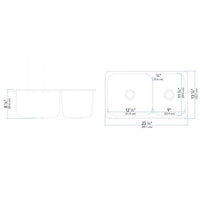 Ambassador Marine Qualifies for Free Shipping Ambassador Marine Double Rectangle Sink Ultra-Mirror Finish #S54-1823-UM-R