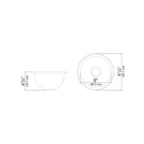 Ambassador Marine Qualifies for Free Shipping Ambassador Marine Half-Sphere Sink Brushed Finish SS #S24-1408-BR-R