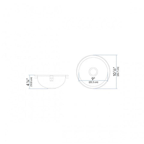 Ambassador Marine Qualifies for Free Shipping Ambassador Marine Half-Sphere Sink Brushed Finish SS #S26-1409-BR-R