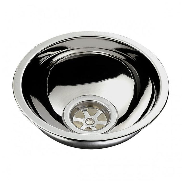 Ambassador Marine Qualifies for Free Shipping Ambassador Marine Half-Sphere Sink Ultra-Mirror Finish SS #S24-1408-UM-R