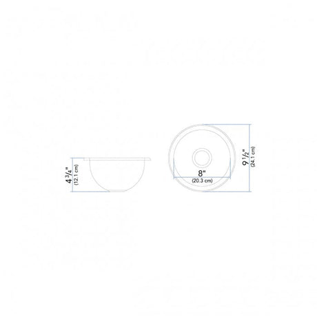 Ambassador Marine Qualifies for Free Shipping Ambassador Marine Half-Sphere Sink Ultra-Mirror Finish SS #S24-1408-UM-R