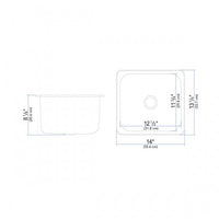Ambassador Marine Qualifies for Free Shipping Ambassador Marine Rectangle Sink Ultra-Mirror Finish SS #S44-1831-UM-R