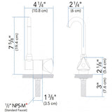 Ambassador Marine Qualifies for Free Shipping Ambassador Marine Trinidad Elite Folding Tap J Spout #133-0209-CP