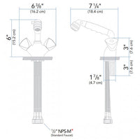 Ambassador Marine Qualifies for Free Shipping Ambassador Marine Trinidad Head/Shower Combo Faucet #134-0224-CK