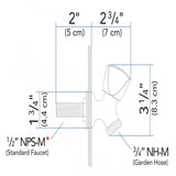 Ambassador Marine Qualifies for Free Shipping Ambassador Marine Trinidad Washdown Spigot 316 Stainless #133-0216-SS
