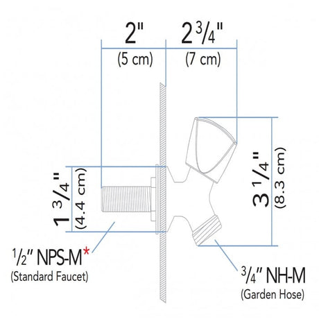 Ambassador Marine Qualifies for Free Shipping Ambassador Marine Trinidad Washdown Spigot 316 Stainless #133-0216-SS
