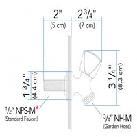 Ambassador Marine Qualifies for Free Shipping Ambassador Marine Trinidad Washdown Spigot 316 Stainless #133-0216-SS