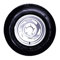 Americana Tire & Wheel Not Qualified for Free Shipping Americana ST205/75R14C 5-Hole Silver Blade Rim #32115