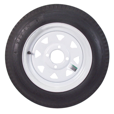 Americana Tire & Wheel In-Store Pickup Only Americana Tire & Wheel ST175/80d13 B/4h Spoke White Str #3S030