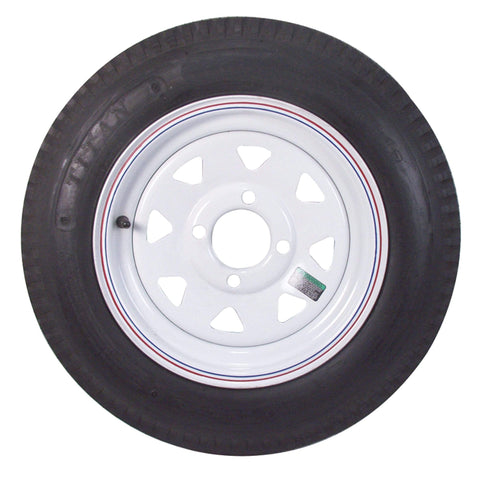 Americana White/Pinstripe Spoke Rim 15 6 6-Hole #20532