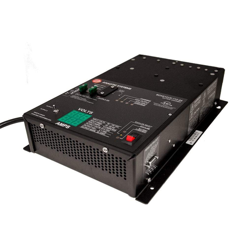Analytic Systems Qualifies for Free Shipping Analytic Systems AC Charger 2-Bank 40a 12 Out 110v In #BCA610V-110-12