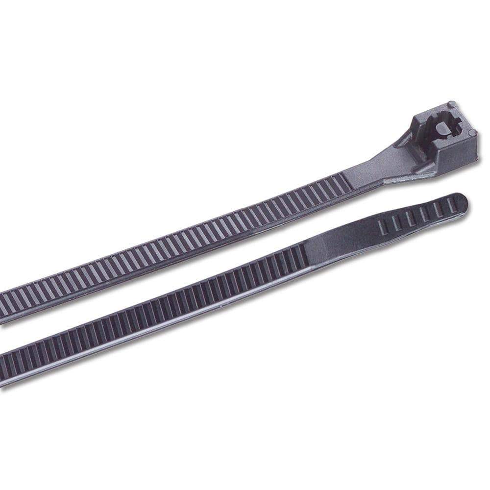 Ancor Qualifies for Free Shipping Ancor 11" UV Black Standard Cable Ties 25-pk #199210