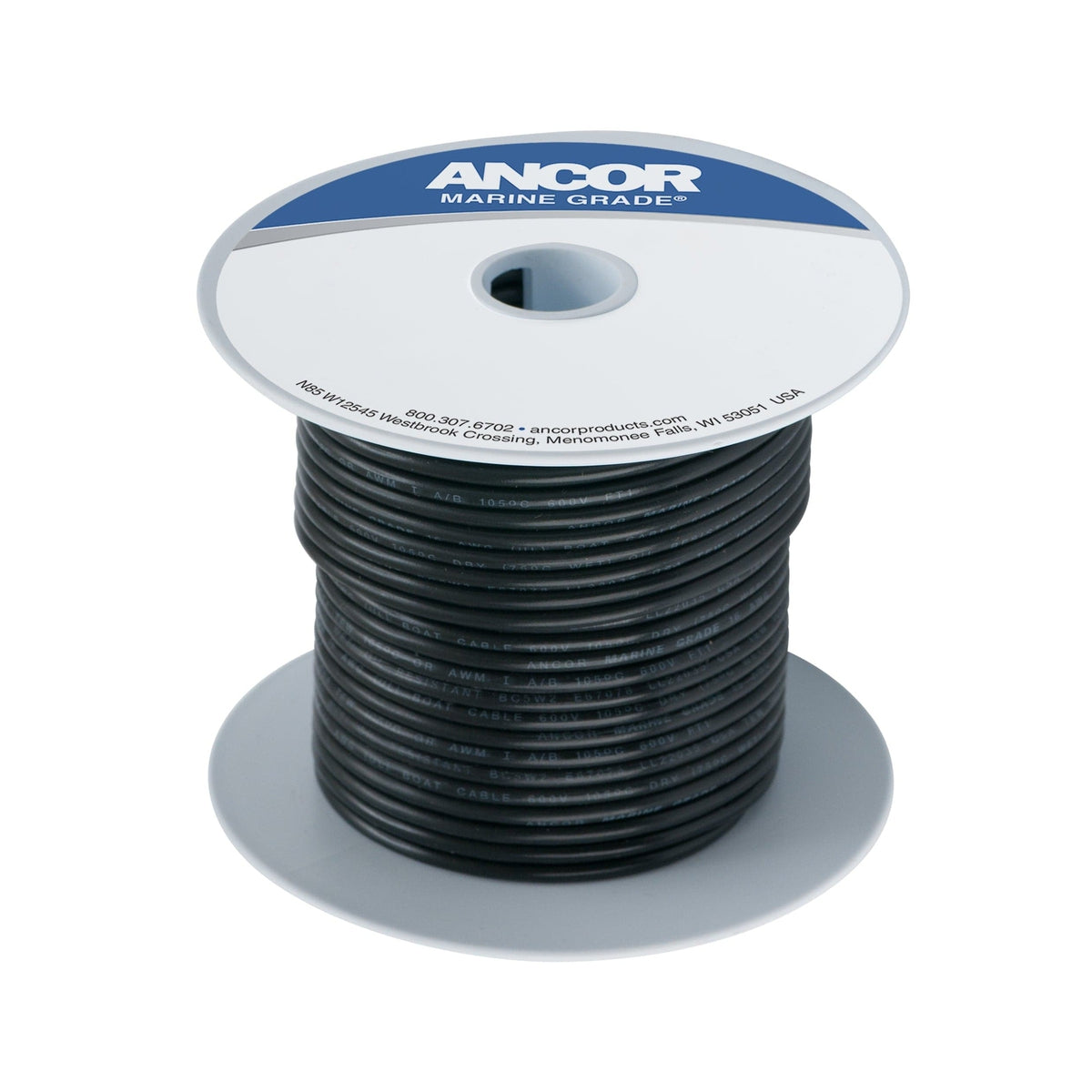 Ancor Qualifies for Free Shipping Ancor 14 AWG Black Wire 250' #104025