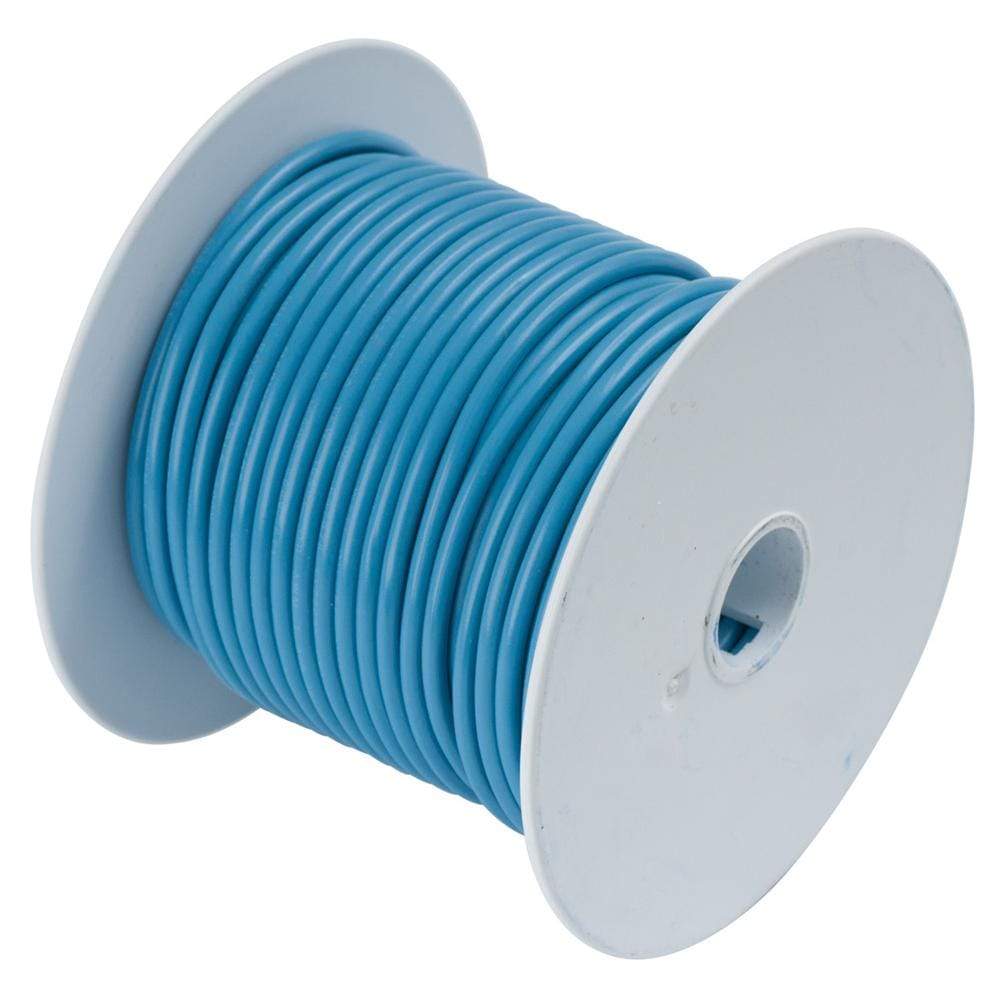 Ancor Qualifies for Free Shipping Ancor 14 Ga 100' Light Blue Wire #103910