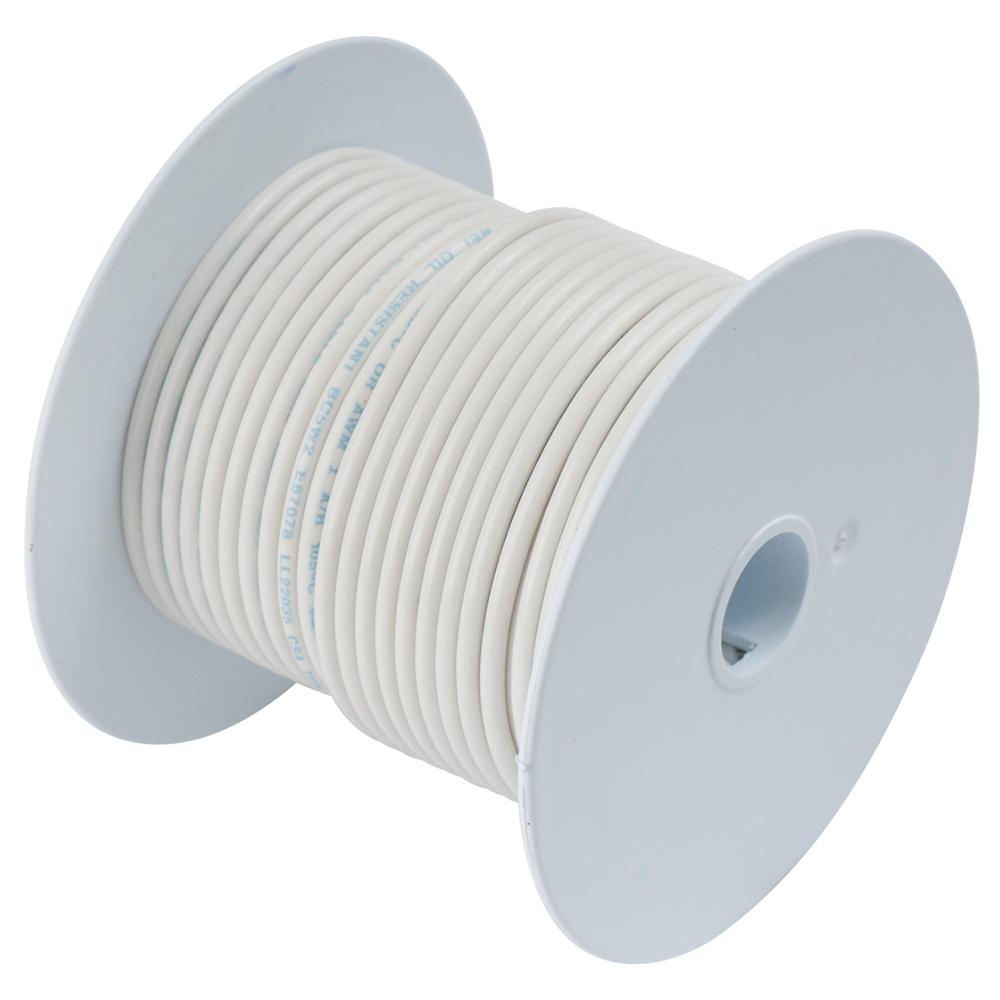 Ancor Qualifies for Free Shipping Ancor 18' White 14 Gauge Wire #184903