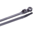 Ancor Qualifies for Free Shipping Ancor 6" UV Black Mounting Cable Ties 100-pk #199253