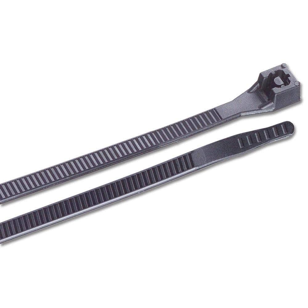 Ancor Qualifies for Free Shipping Ancor 6" UV Black Standard Cable Ties 25-pk #199248