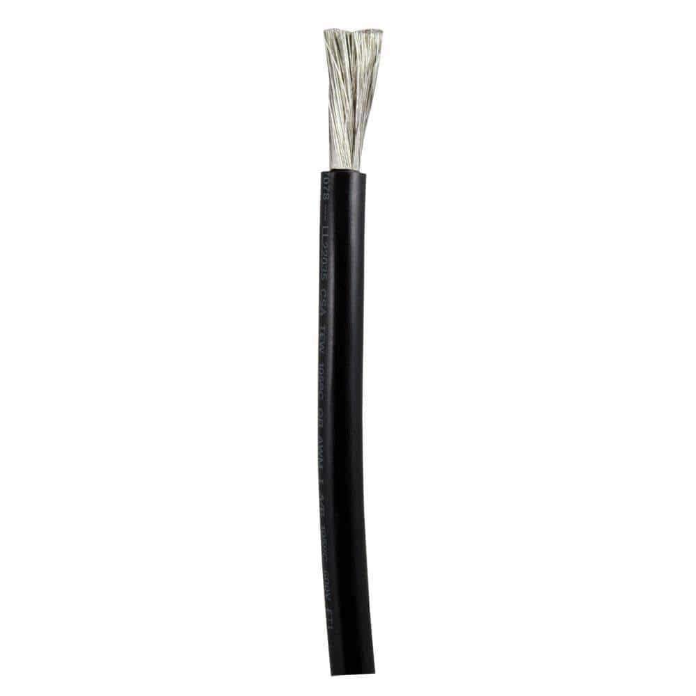 Ancor Battery Cable 6 AWG Black 100' #112010