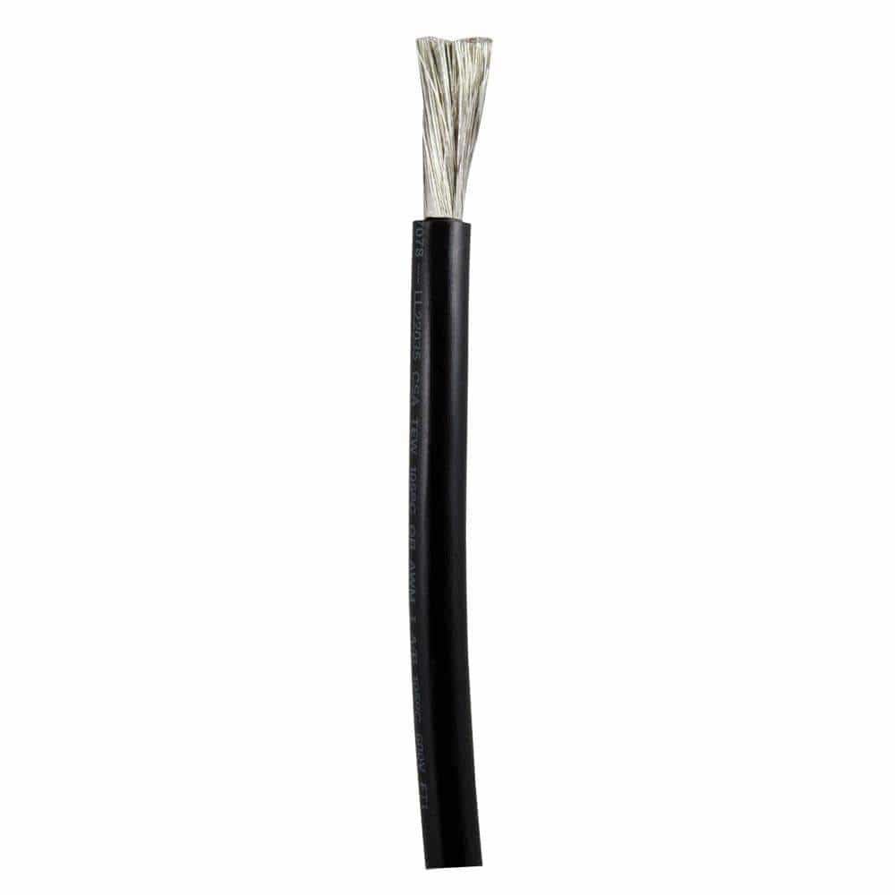 Ancor Qualifies for Free Shipping Ancor Black 6 AWG Sold by the Foot #1120-FT