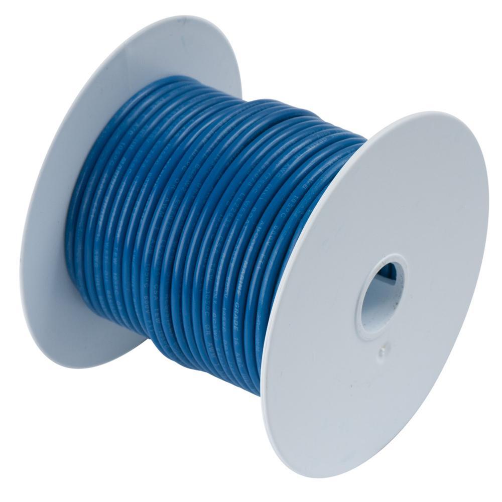 Ancor Qualifies for Free Shipping Ancor Dark Blue 1000' 18 AWG Wire #100199