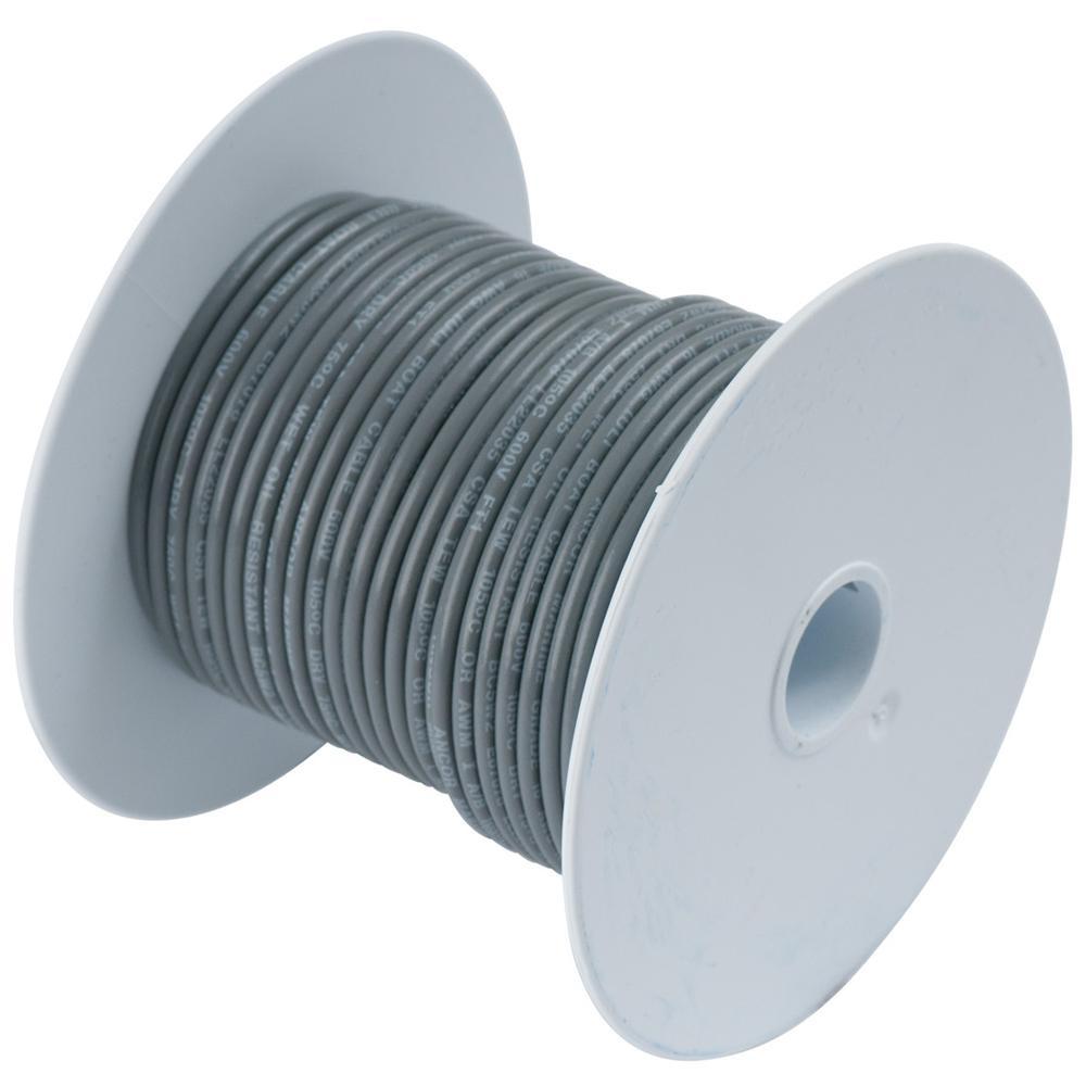 Ancor Qualifies for Free Shipping Ancor Grey 35' 18 AWG Wire #180403