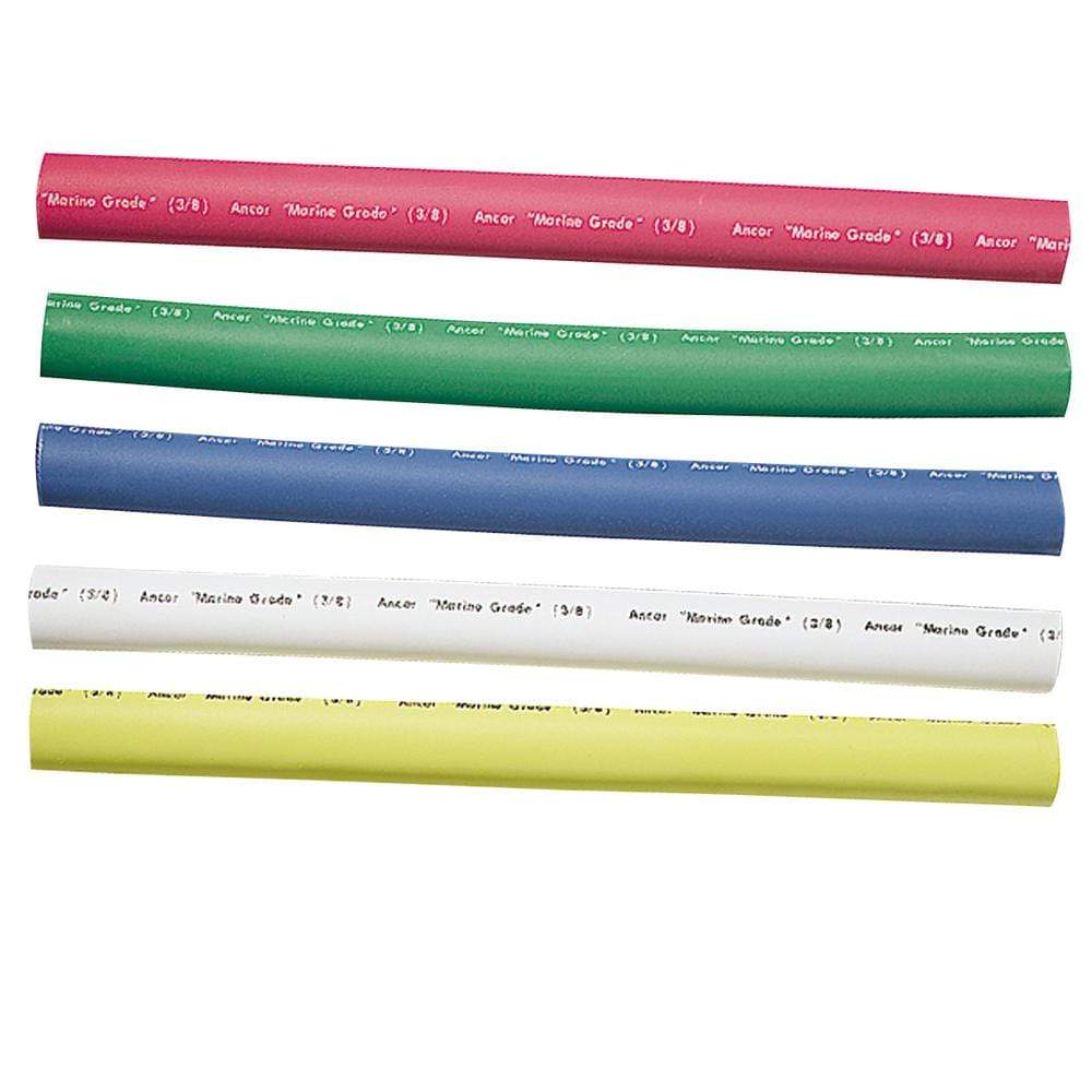 Ancor Qualifies for Free Shipping Ancor Heat Shrink Kit 6" Assorted Color 12-8 AWG 5-pk #304506
