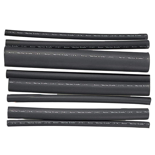 Ancor Qualifies for Free Shipping Ancor Heat Shrink Kit 6" Black 20 2/0 AWG 8-pk #301506