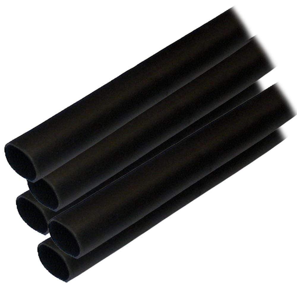 Ancor Qualifies for Free Shipping Ancor Heat Shrink Tubes 1/2" x 12" Black #305124