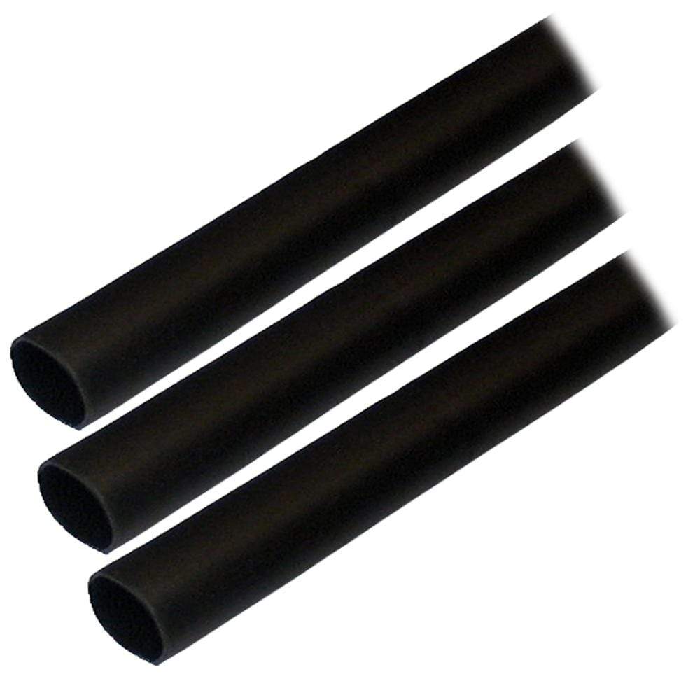 Ancor Qualifies for Free Shipping Ancor Heat Shrink Tubes 1/2 x 3" Black #305103