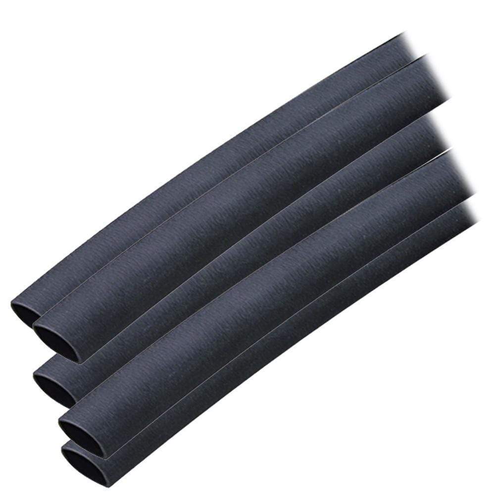 Ancor Heat Shrink Tubes 3/8" x 6" Black #304106