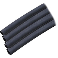 Ancor Qualifies for Free Shipping Ancor Heat Shrink Tubes Black 1/4x6 10-pc #303106