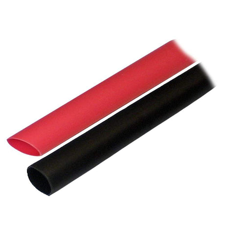 Ancor Qualifies for Free Shipping Ancor Heat Shrink Tubing 1/2" x 3" Red/Black 8-4 AWG #305602