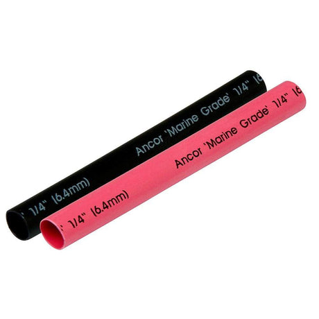 Ancor Qualifies for Free Shipping Ancor Heat Shrink Tubing 1/4" x 3" Black/Red Combo #303602