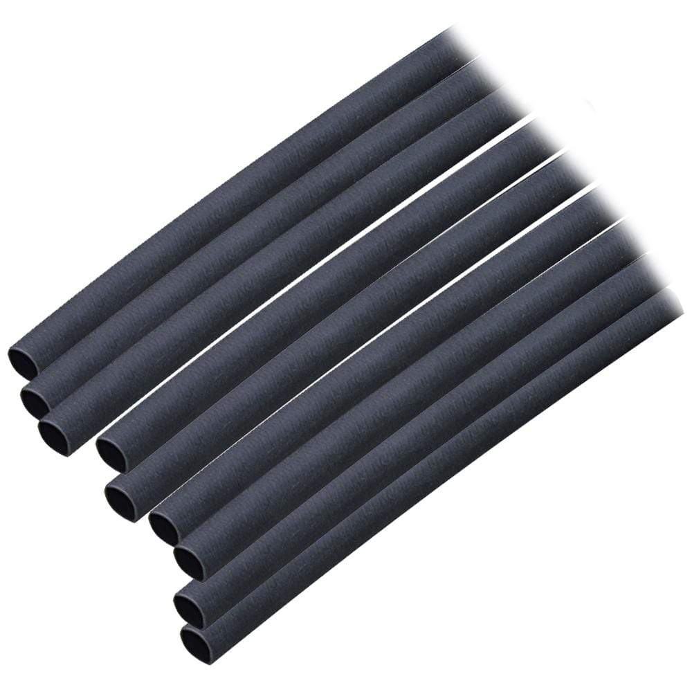 Ancor Qualifies for Free Shipping Ancor Heat Shrink Tubing 3/16" x 12" Black 20-12 AWG 10-pk #302124