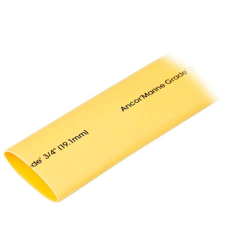 Ancor Qualifies for Free Shipping Ancor Heat Shrink Tubing 3/4" x 48" Yellow #306948