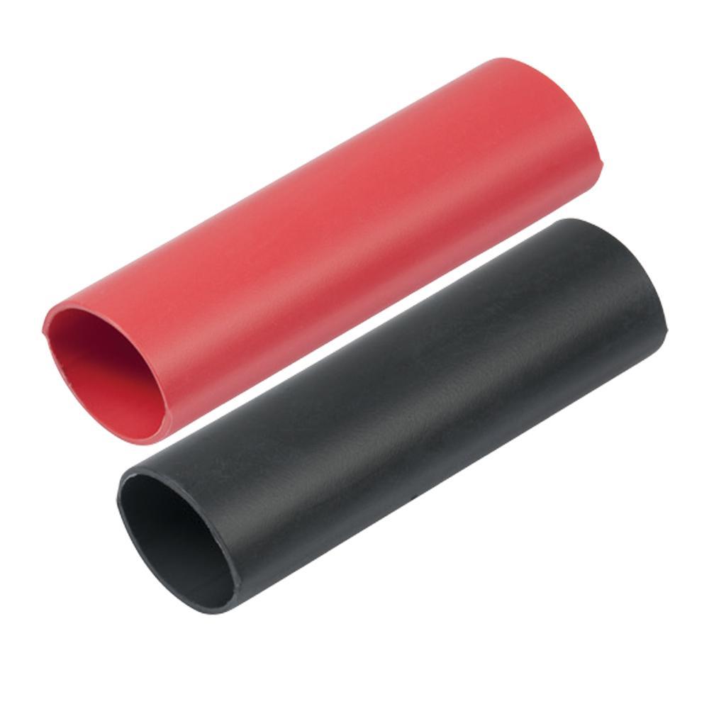 Ancor Qualifies for Free Shipping Ancor Lined Battery Cable Heat Shrink Tubes 3/4" x 3" Black/Red 326202