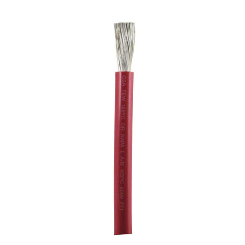 Ancor Qualifies for Free Shipping Ancor Red 4 AWG Battery Cable 25' #113502