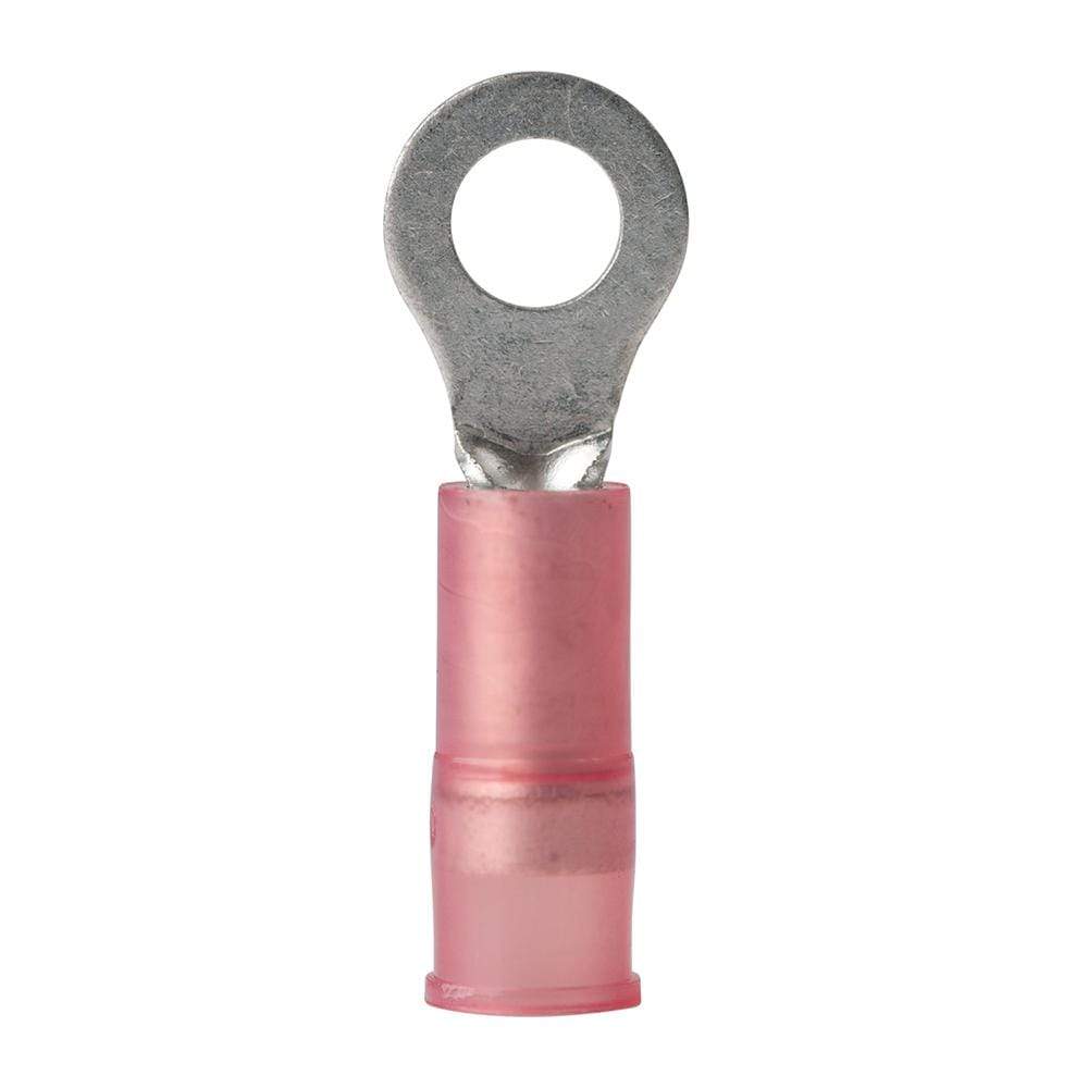 Ancor Qualifies for Free Shipping Ancor Ring Terminal 22-18 Gauge #8 Red 25 210202