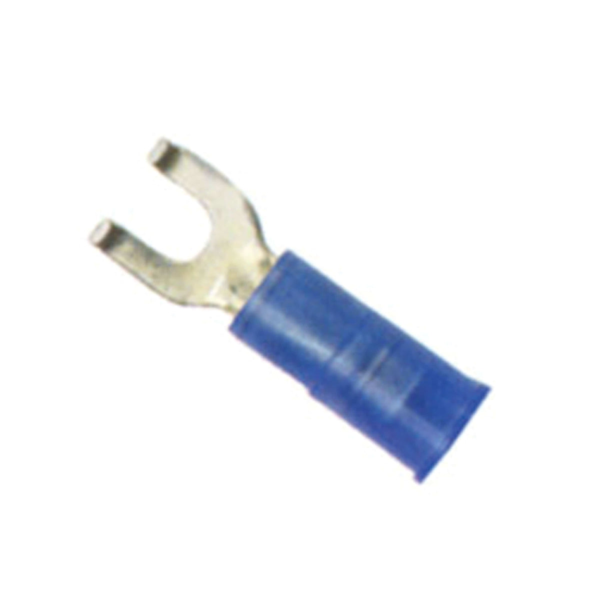 Ancor Spade Terminal 16-14 #8 Blue 6-pk #230312