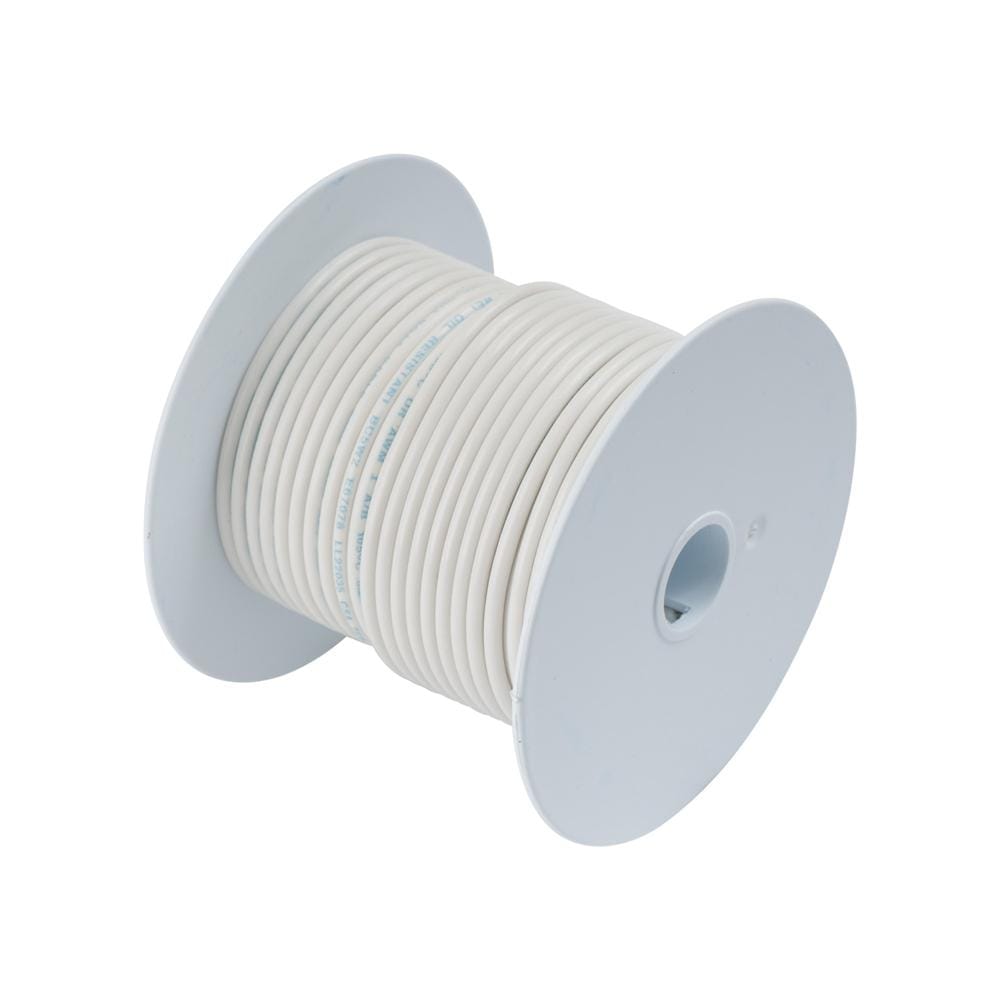 Ancor Qualifies for Free Shipping Ancor White 100' 12 Awg White Tinned Copper # 106910