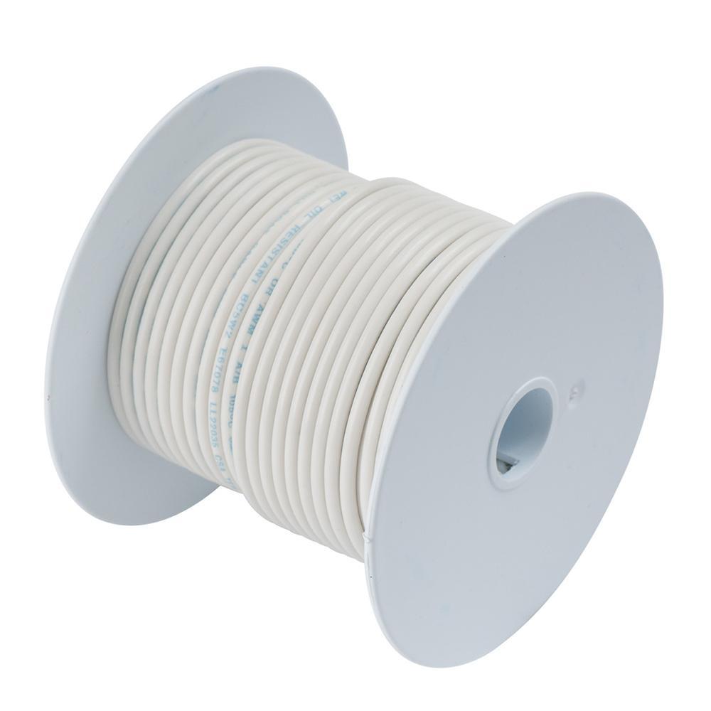 Ancor Qualifies for Free Shipping Ancor White 25' 6 AWG Wire #112702