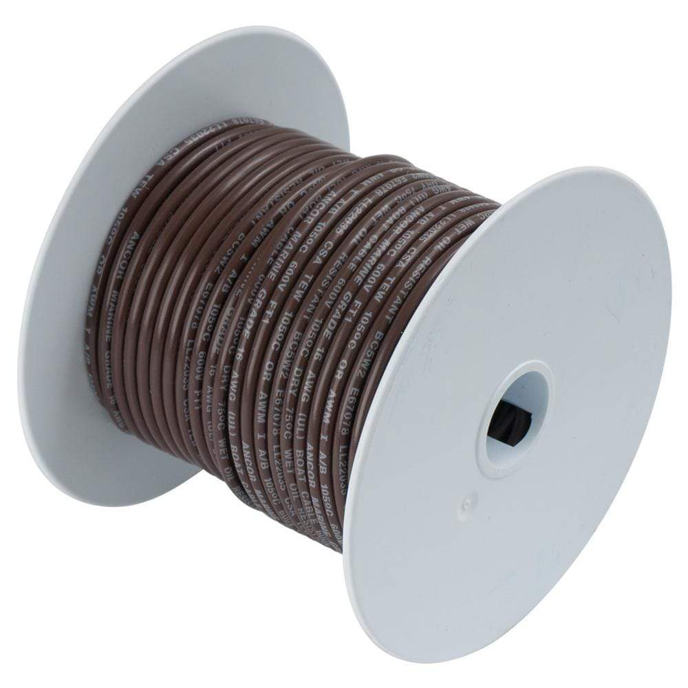 Ancor Qualifies for Free Shipping Ancor Wire 14 AWG Brown 100' Primary 104210