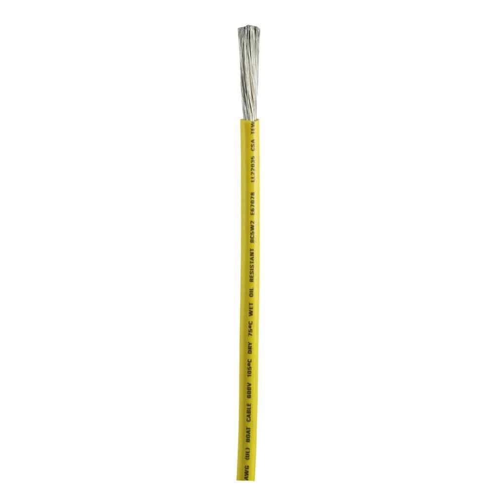 Ancor Qualifies for Free Shipping Ancor Yellow 100' 4 AWG Battery Cable #113910