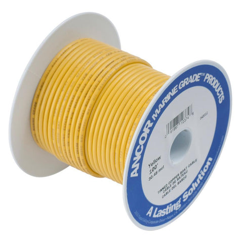 Ancor Qualifies for Free Shipping ANCOR YELLOW 25' 4 AWG